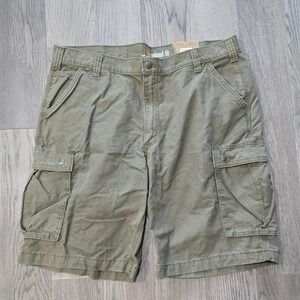 NWT Carhartt Relaxed Fit Rugged Cargo Shorts Drab Green Men's Size 40
